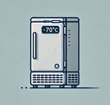 Illustration of a freezer